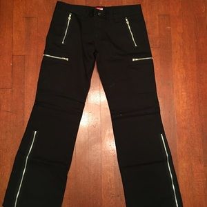 Dickies goth zipper pants